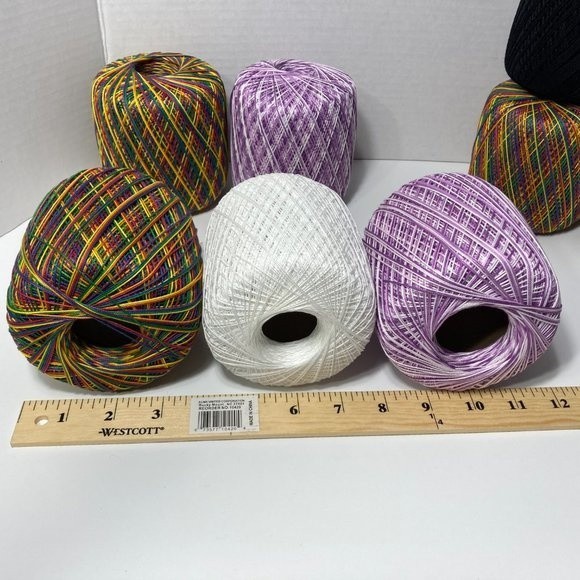 20 Crochet Thread Aunt Lydia's Variety Bundle - Picture 9 of 13